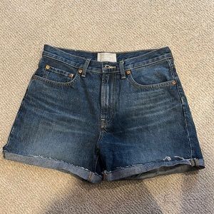 Everlane Relaxed 90s Denim Shorts Sz 28 Great Condition!